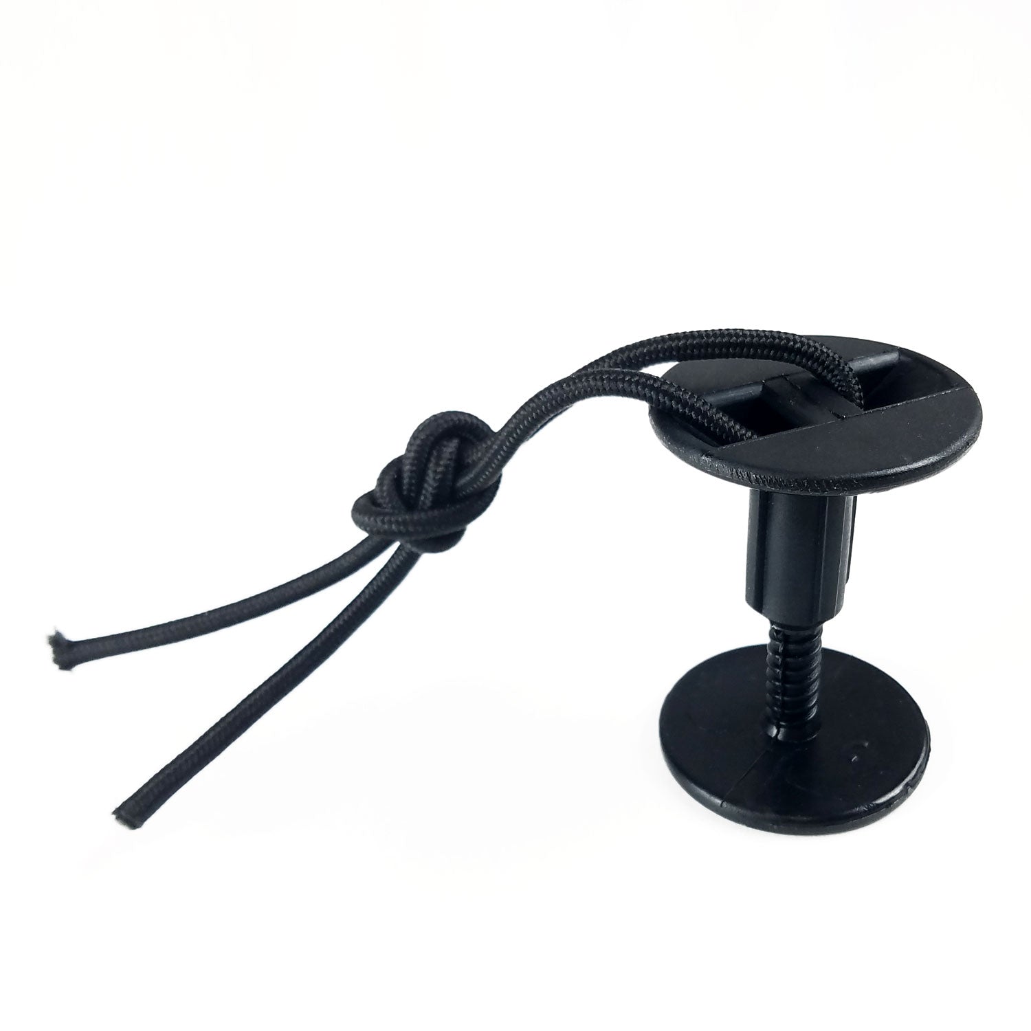 eBodyboarding Shackle Leash Plug Black