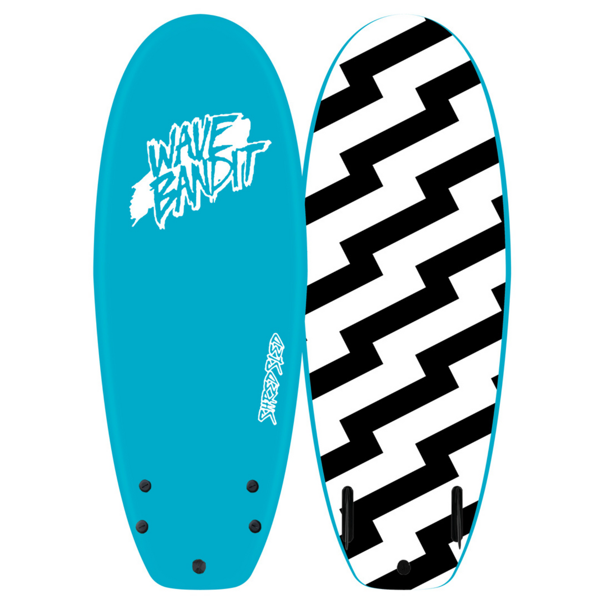 Catch Surf Wave Bandit Shred Sled Twin Fin Soft Surfboard 48