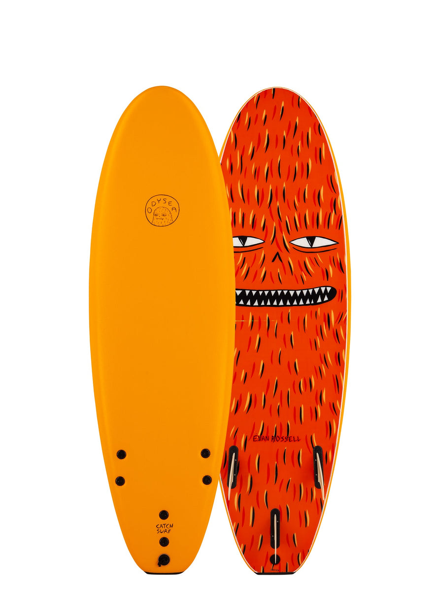 Catch Surf Odysea Log Tri Fin Soft Surfboard Evan Rossell - 6'0