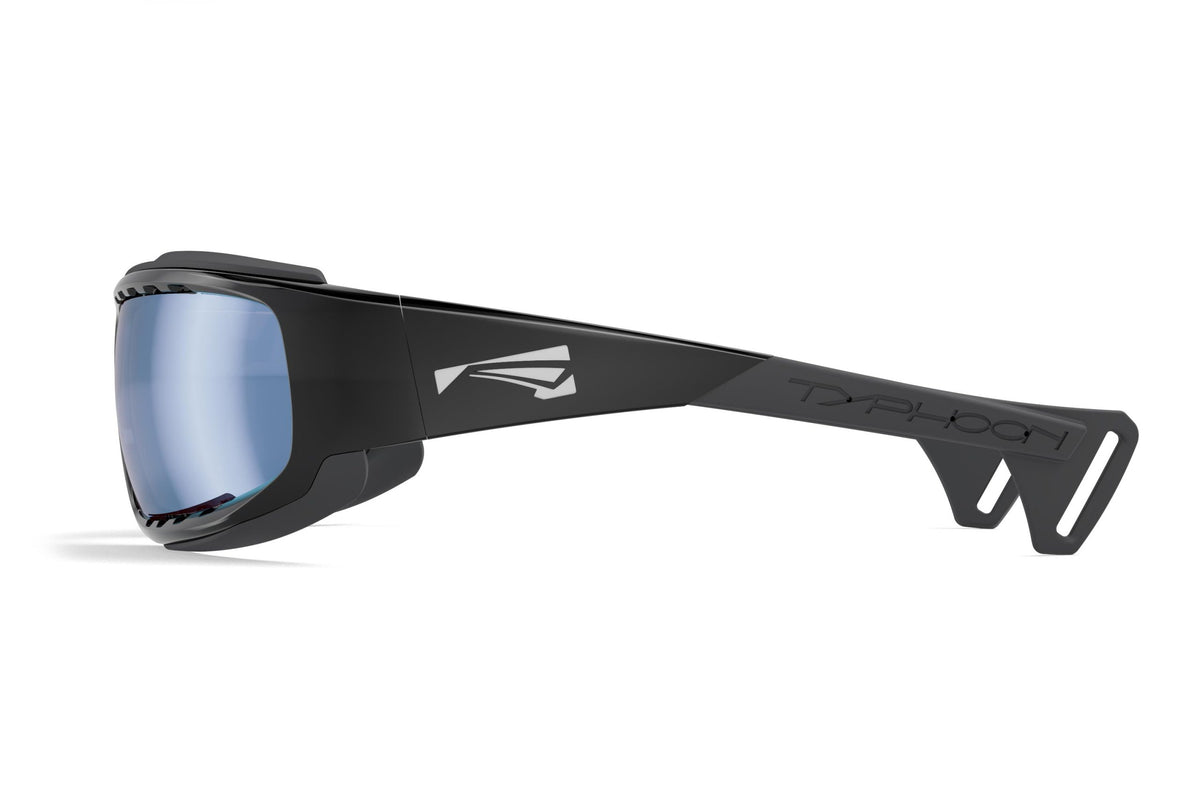 LiP Typhoon Watershades - Gloss Black frame, ZEISS Super Blue lens (2846)