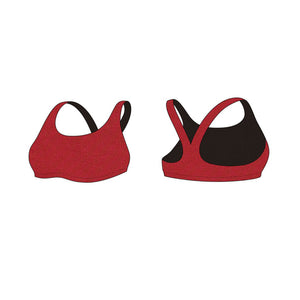 Girls Junior TS Red Racer Bikini Top (Size XXS-L)