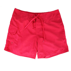 Girls Junior TS Red Board Short Trunks (Sizes 20-32)