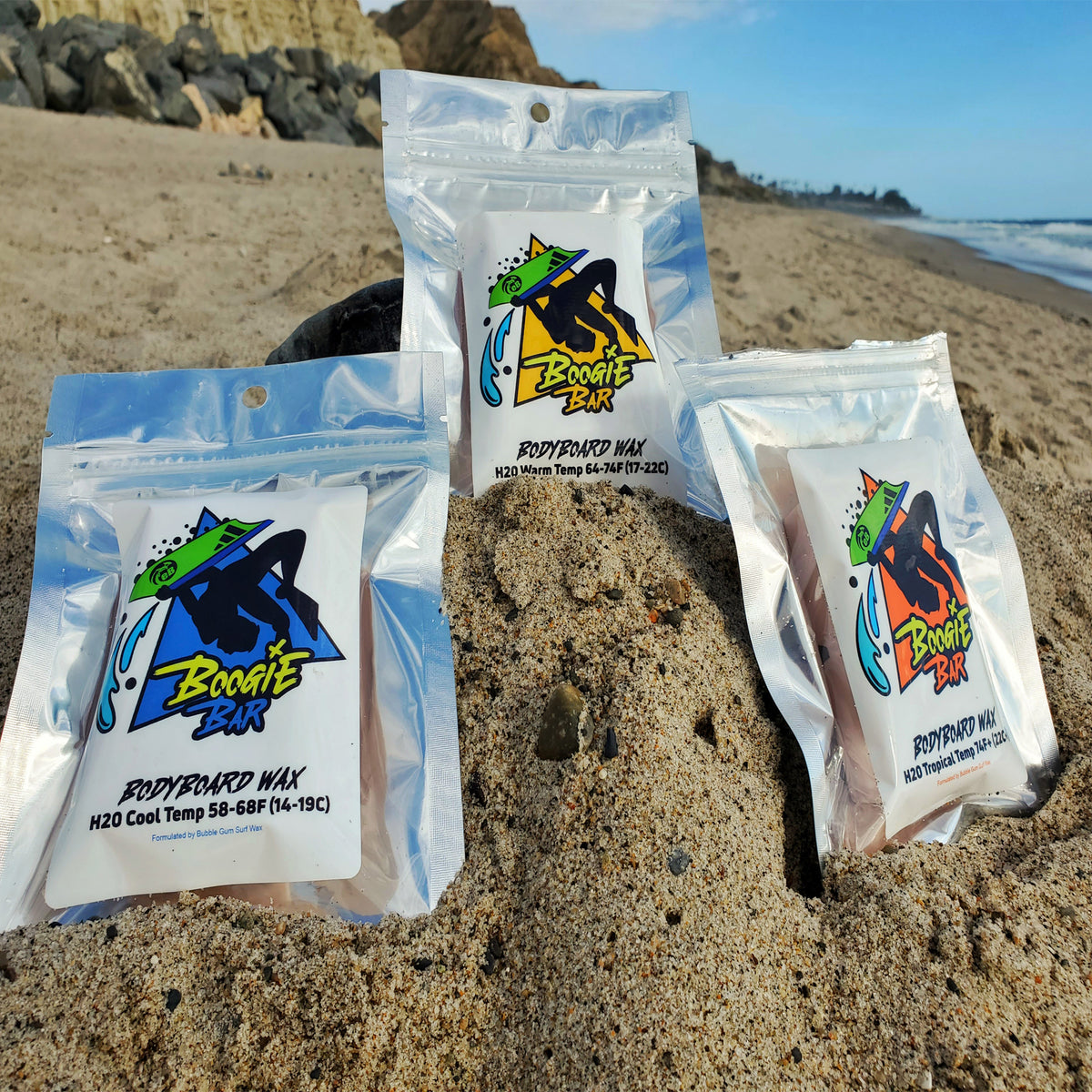 eB Boogie Bar Bodyboard Wax With Pouch