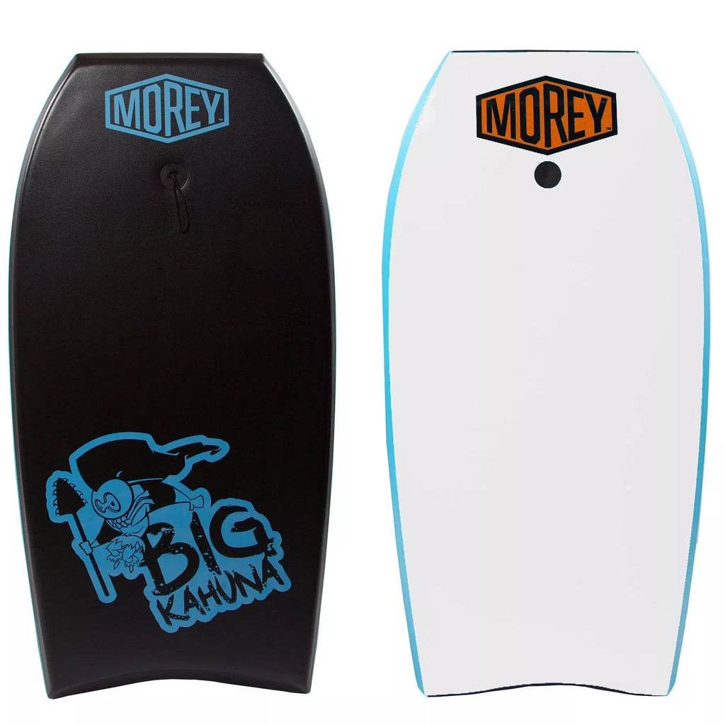 Morey Big Kahuna 44" Bodyboard - Black / Light Blue / White 