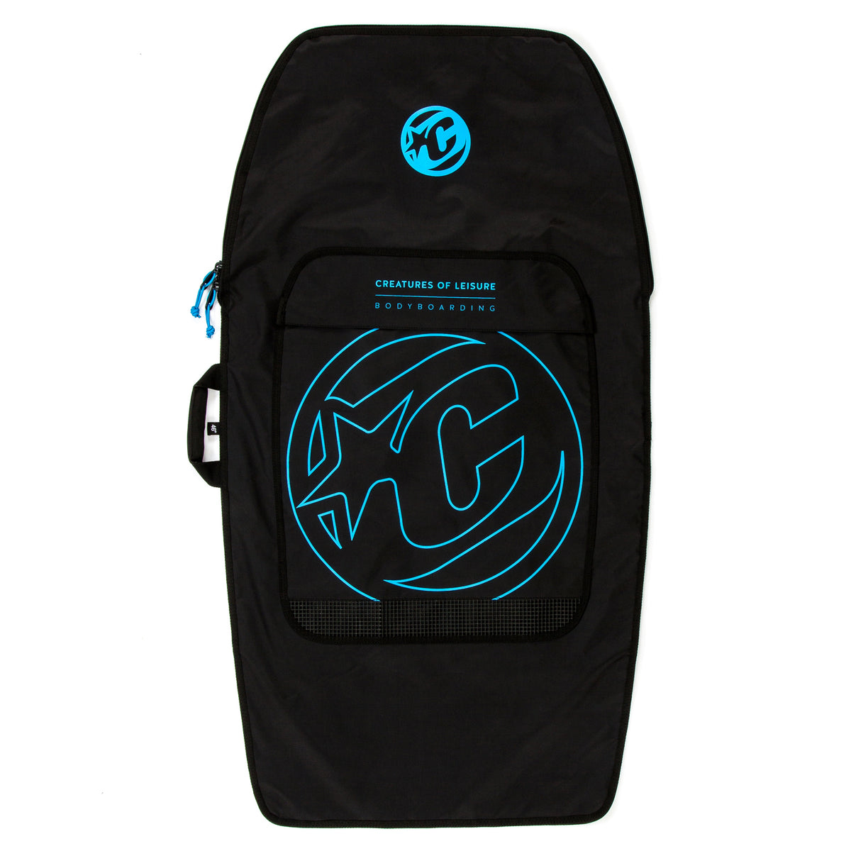 Creatures of Leisure Day Use Single Bodyboard Bag - Black / Cyan