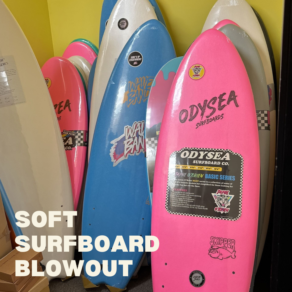Soft Surfboards Blowout
