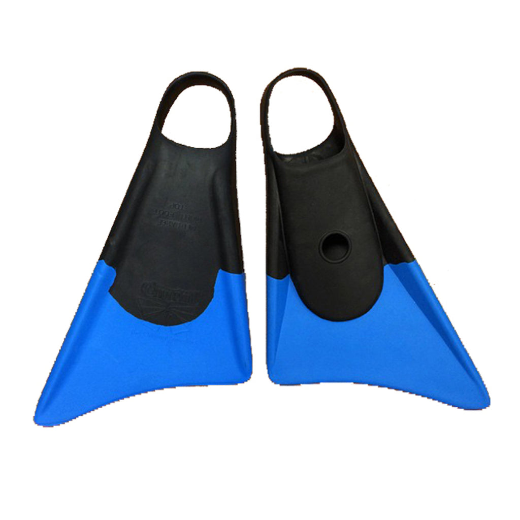 Churchill Makapuu Swimfins -Black/Blue - M