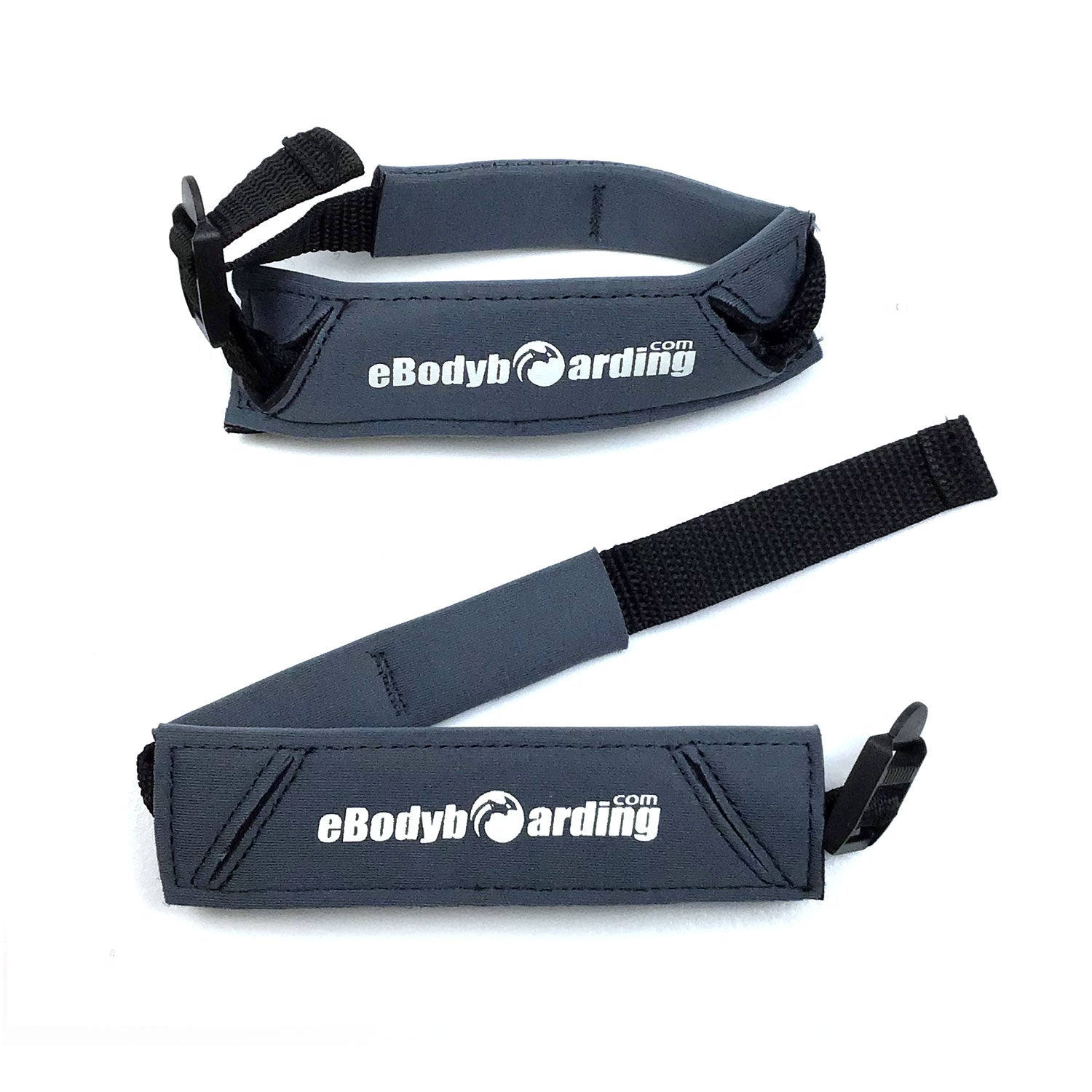 eBodyboarding.com Shackle Heel Pad Fin Cinch - Small - Grey