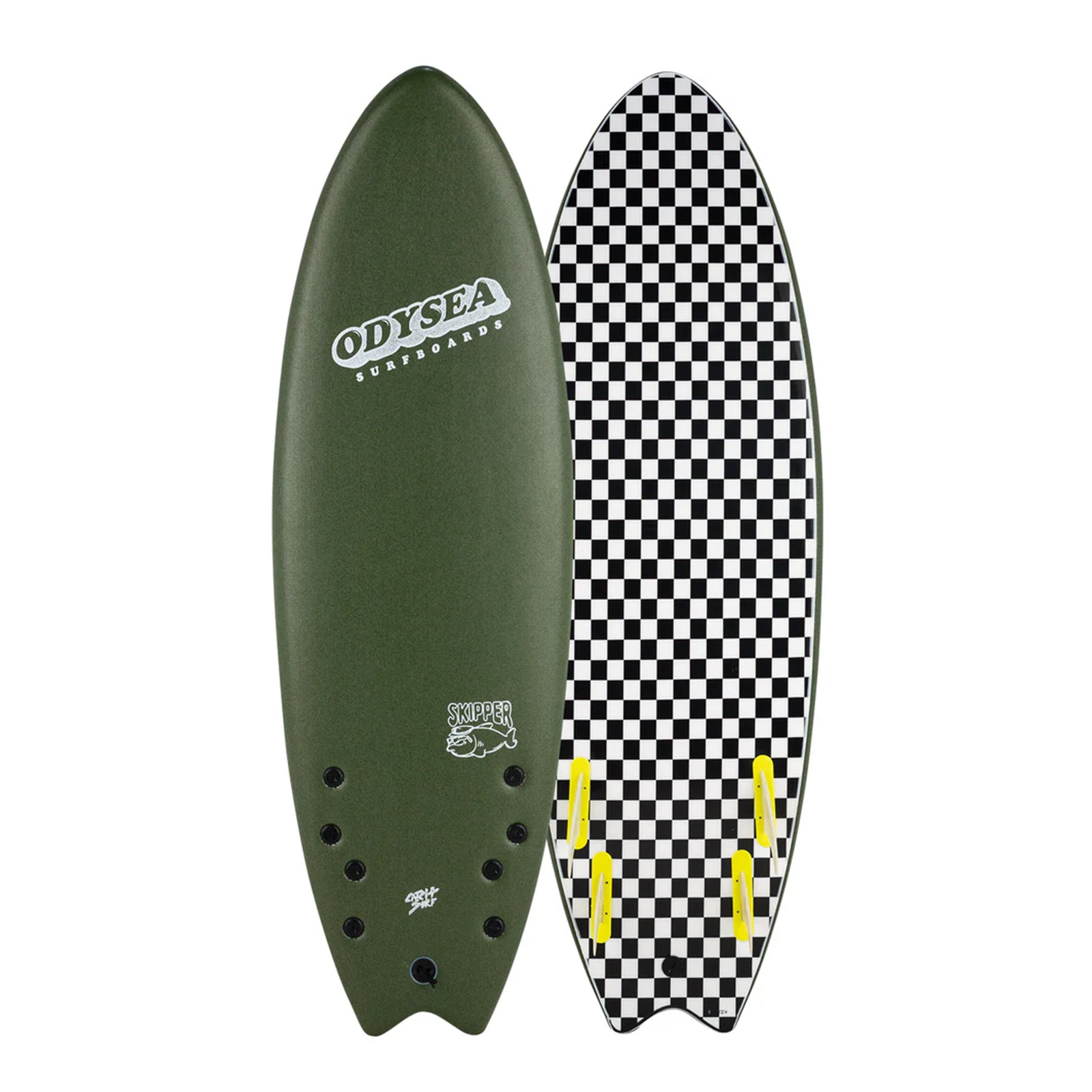 Catch Surf Odysea Skipper Quad Fin Soft Surfboard – eBodyboarding.com