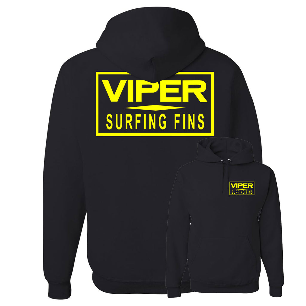 Viper White Bar Pullover Sweatshirt - Black / Yellow - 2XL