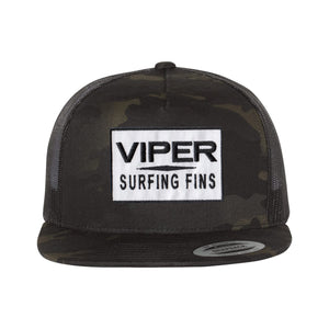 Viper Flat Bill Trucker Patch Hat
