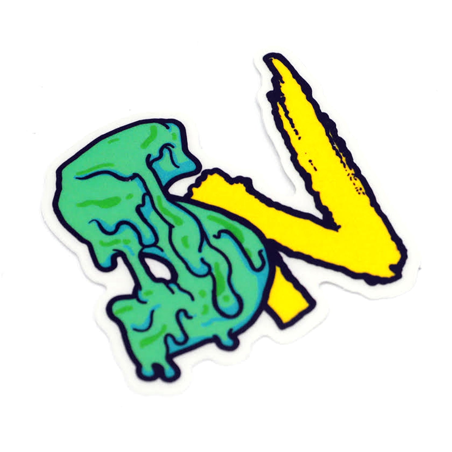 Snot Nose Bodyboarding Logo Sticker