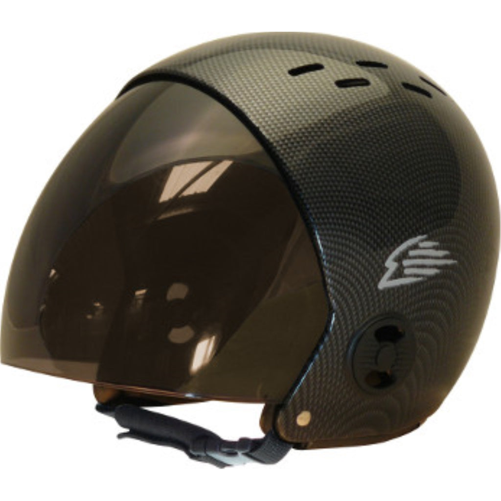 Gath RV Helmet with Retractable Visor - Carbon - L