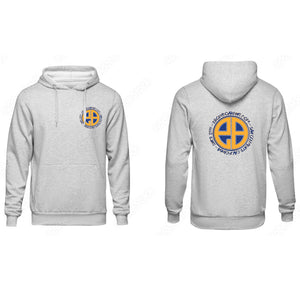 eBodyboarding Edgy Hooded Sweatshirt- Blue/Orange