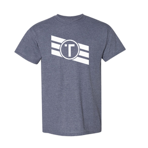 Tribe Corp T-Stripe Short Sleeve T-shirt