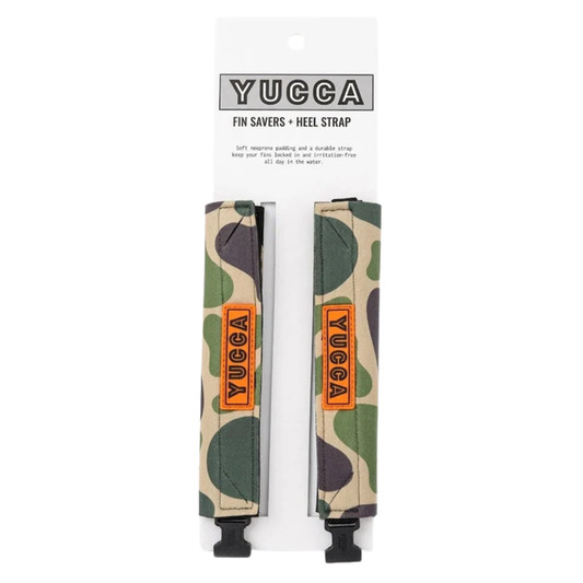 Yucca Fin Savers + Heel Strap - Camo