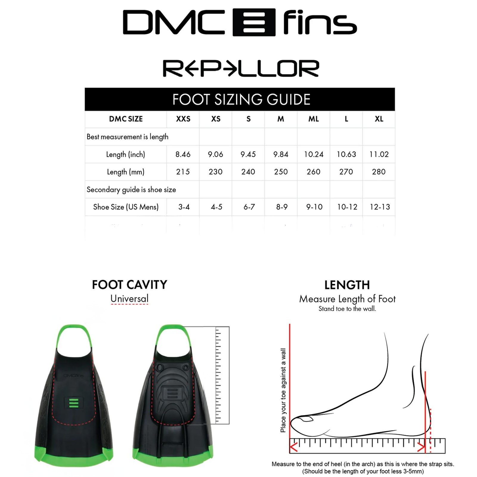 DMC Repellor Silicone Swimfins – eBodyboarding.com DMC Repellor Silicone Swimfins – eBodyboarding.com