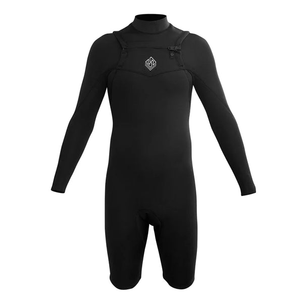 Hubb Air 2MM Long Sleeve Spring Suit - Jet Black