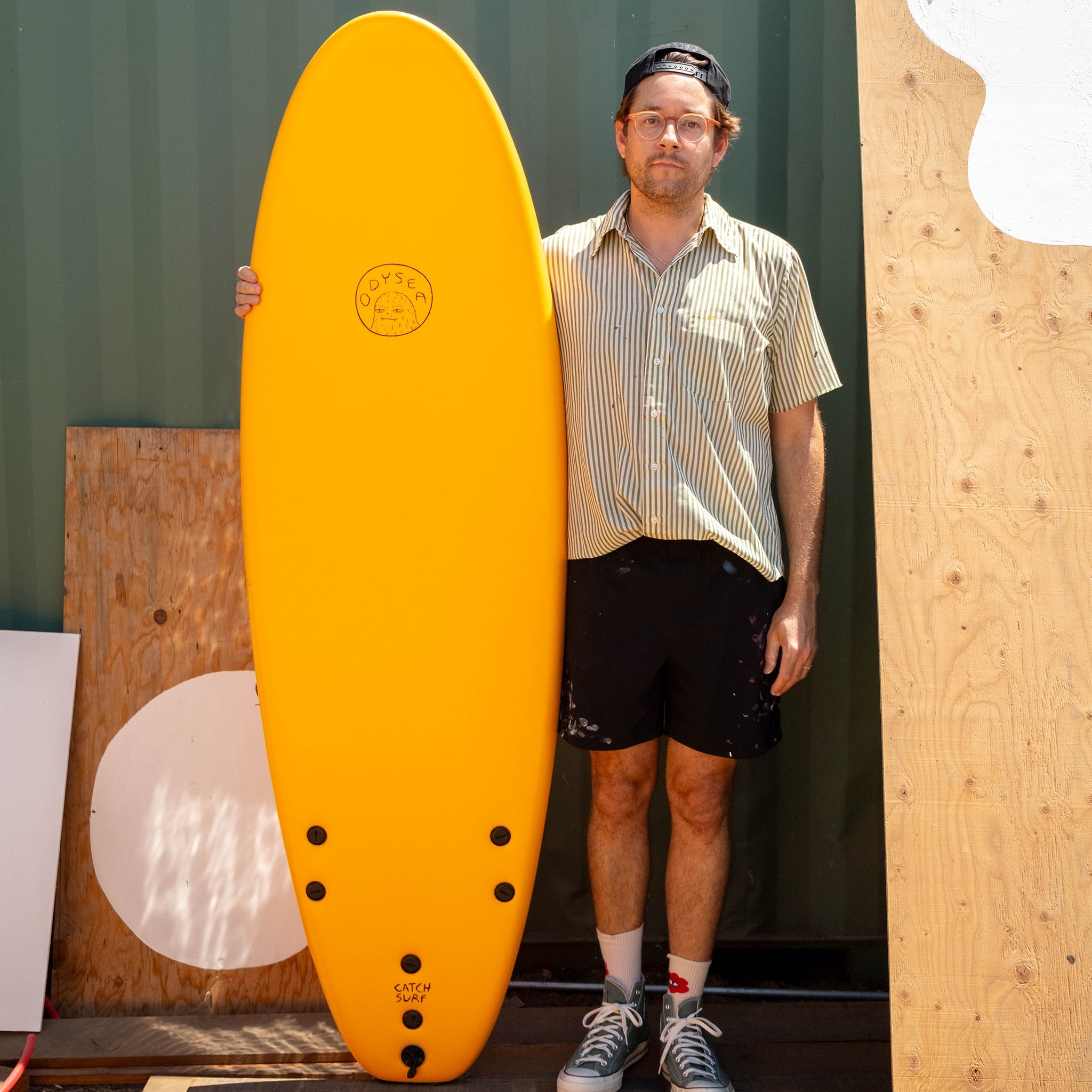 Catch Surf Odysea Log Tri Fin Soft Surfboard Evan Rossell - 6'0