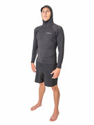 Mike Stewart Gyroll Hooded Long Sleeve Lycra Top