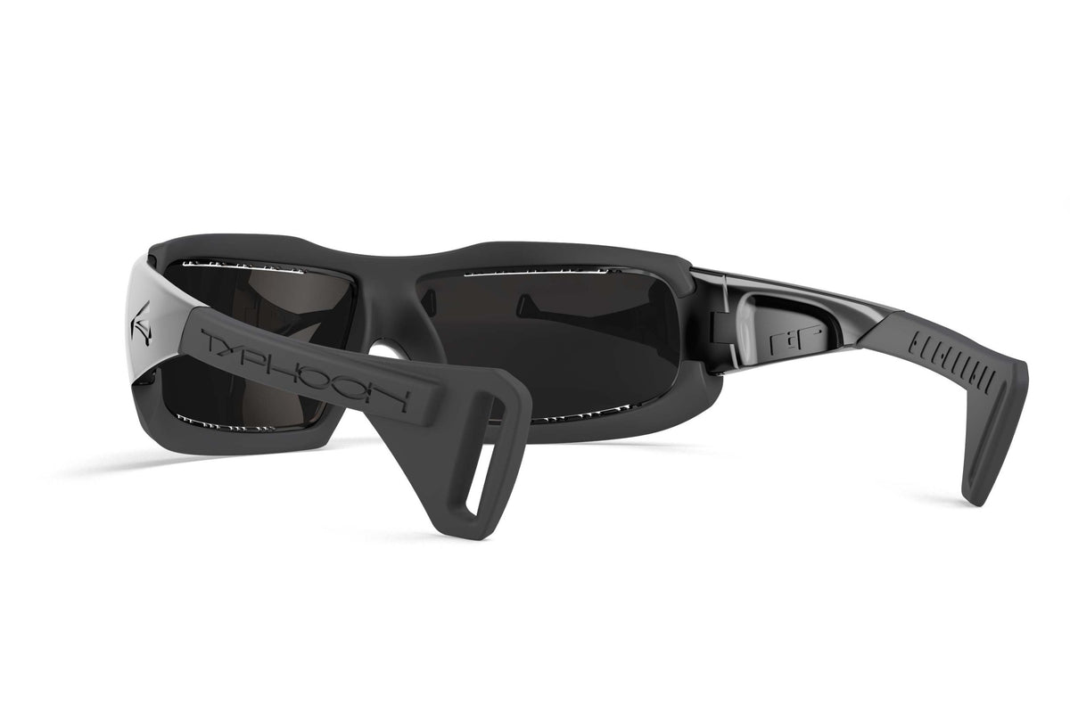 LiP Typhoon Watershades - Gloss Black frame, ZEISS Methane Brown lens (2228)