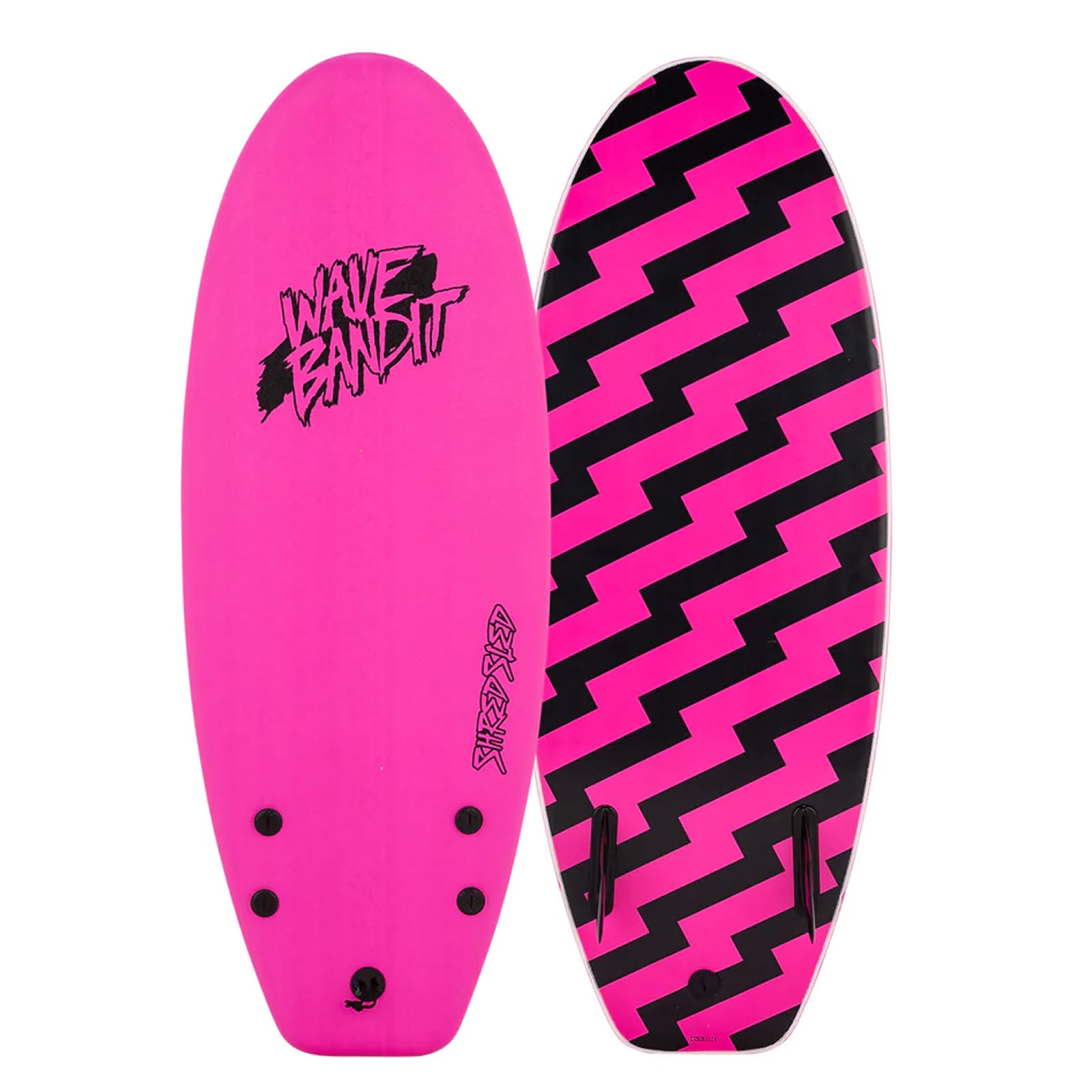 Catch Surf Wave Bandit Shred Sled Twin Fin Soft Surfboard 48