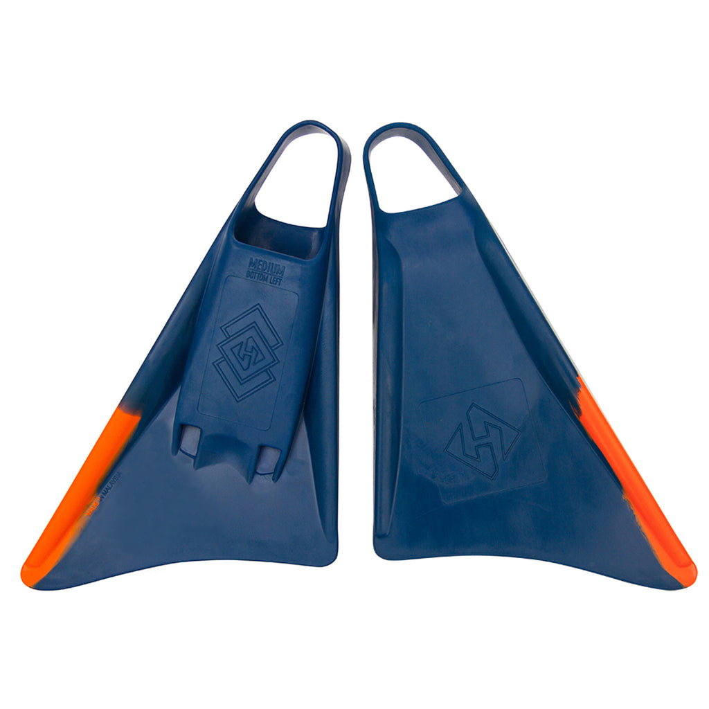 Hubboards Air Swimfins - Navy/Orange - S