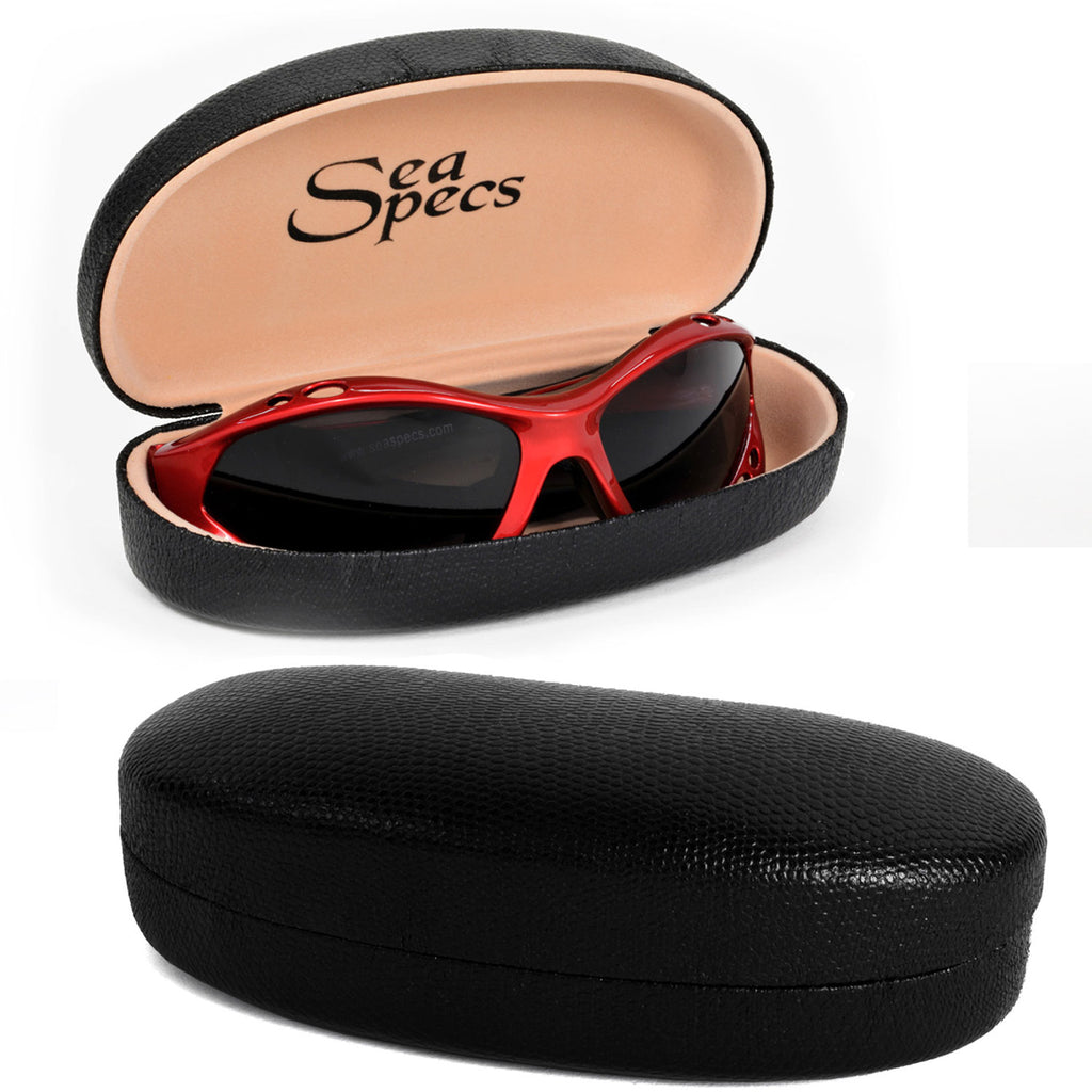 Seaspecs Sunglasses - Black Hard Case -Lizard
