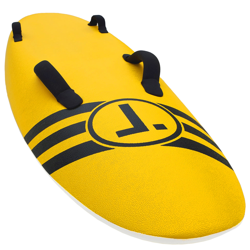 Tribe 6'6" Soft Top Lifeguard Race Board - Yellow