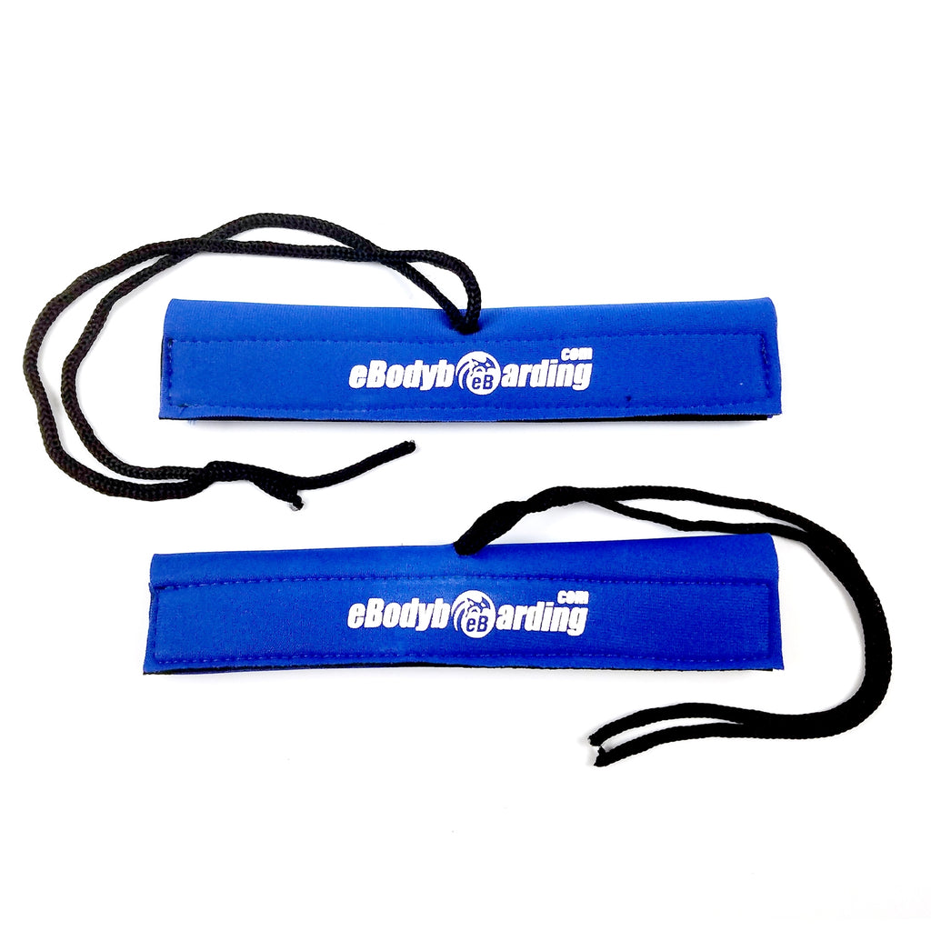 eBodyboarding.com Shackle Heel Pad Fin Tether - Large - Blue