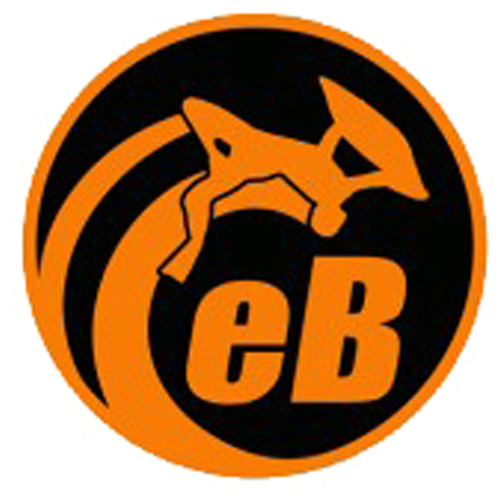 eBodyboarding.com 3" Eclipse Sticker - Orange
