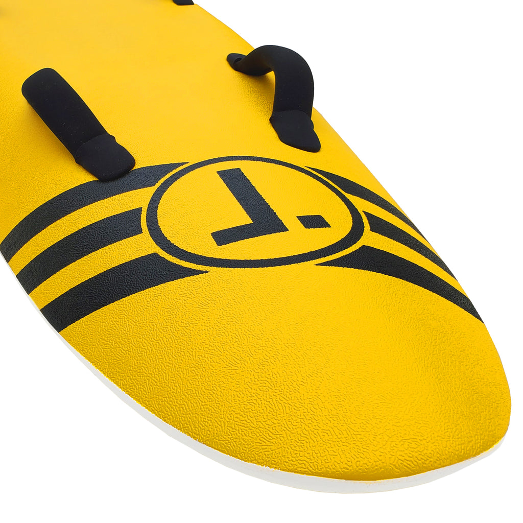 Tribe 6'6" Soft Top Lifeguard Race Board - Yellow