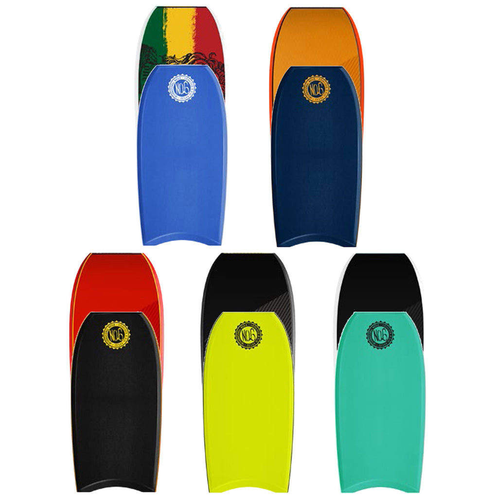 No.6 Bodyboards Deuce Crescent Tail Bodyboard