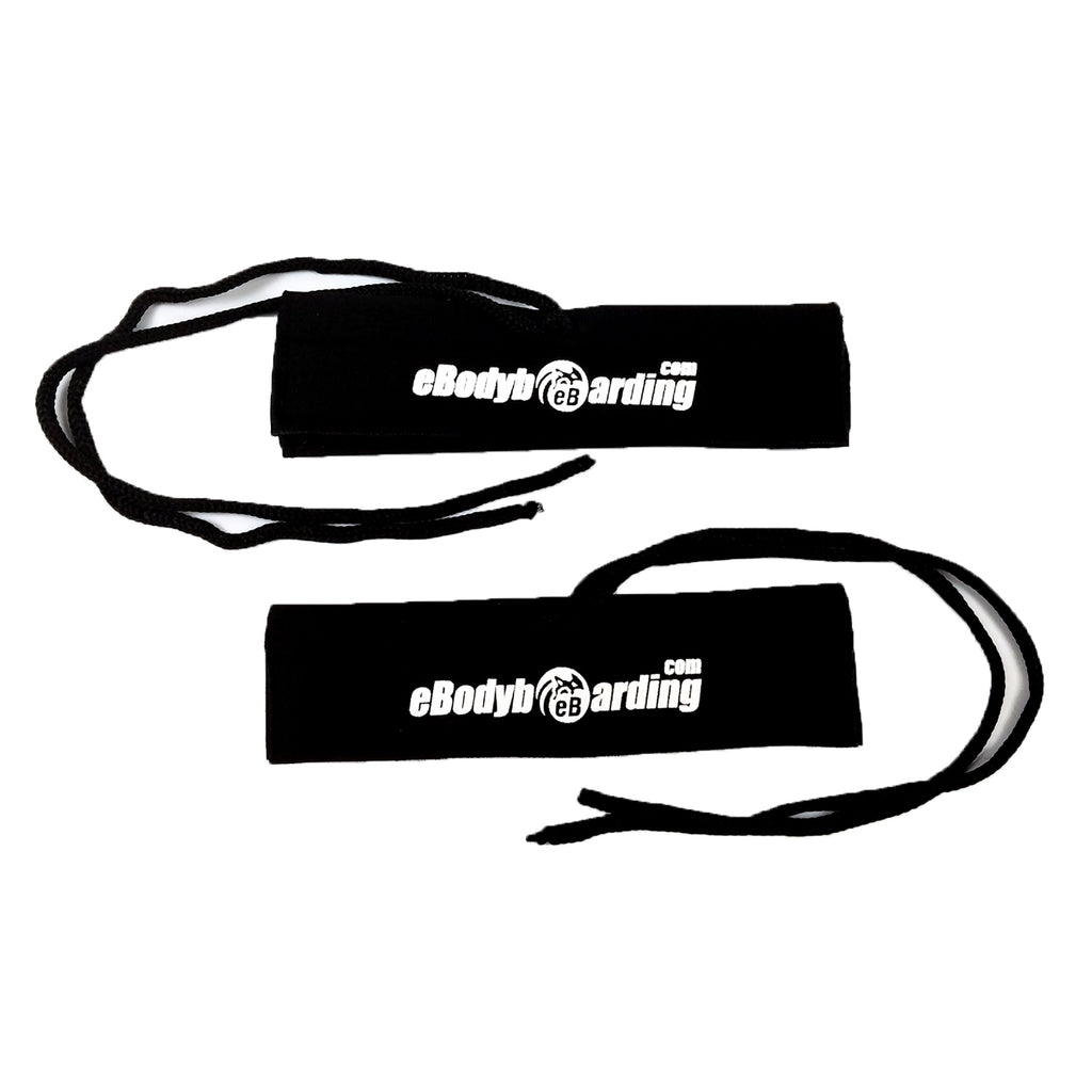 eBodyboarding.com Shackle Heel Pad Fin Tether - Small - Black