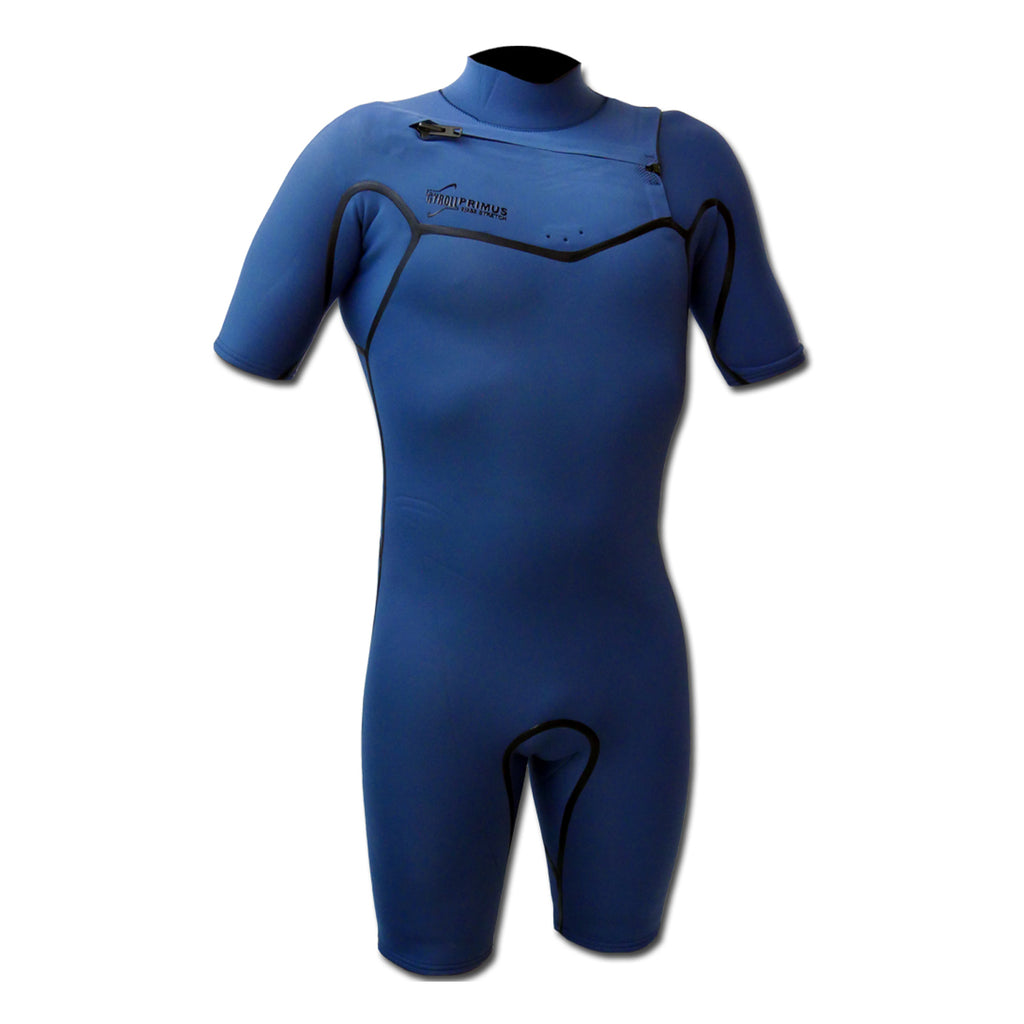 Mike Stewart Gyroll Primus SS 2MM Spring Suit - Cascade Blue - L