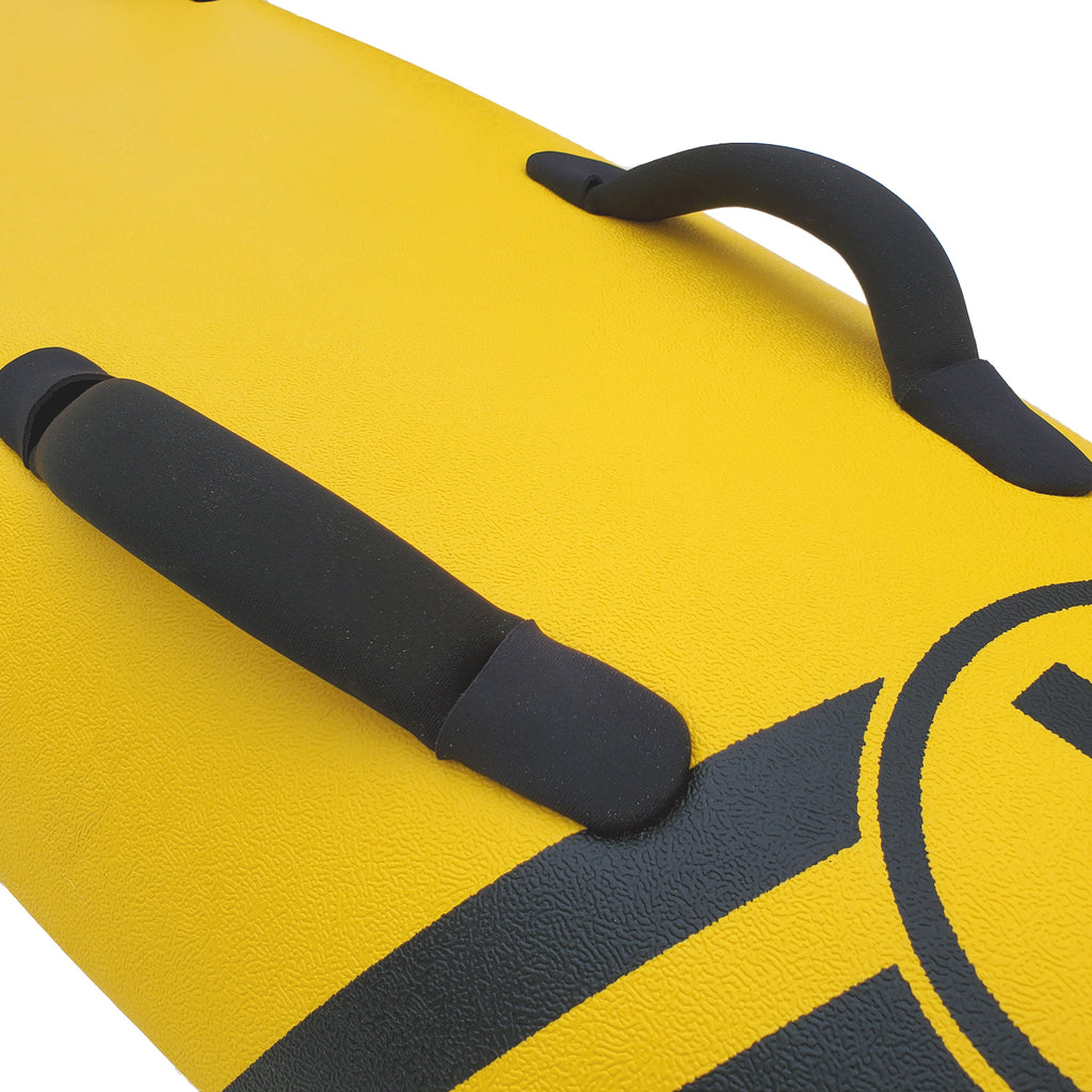 Tribe 6'6" Soft Top Lifeguard Race Board - Yellow