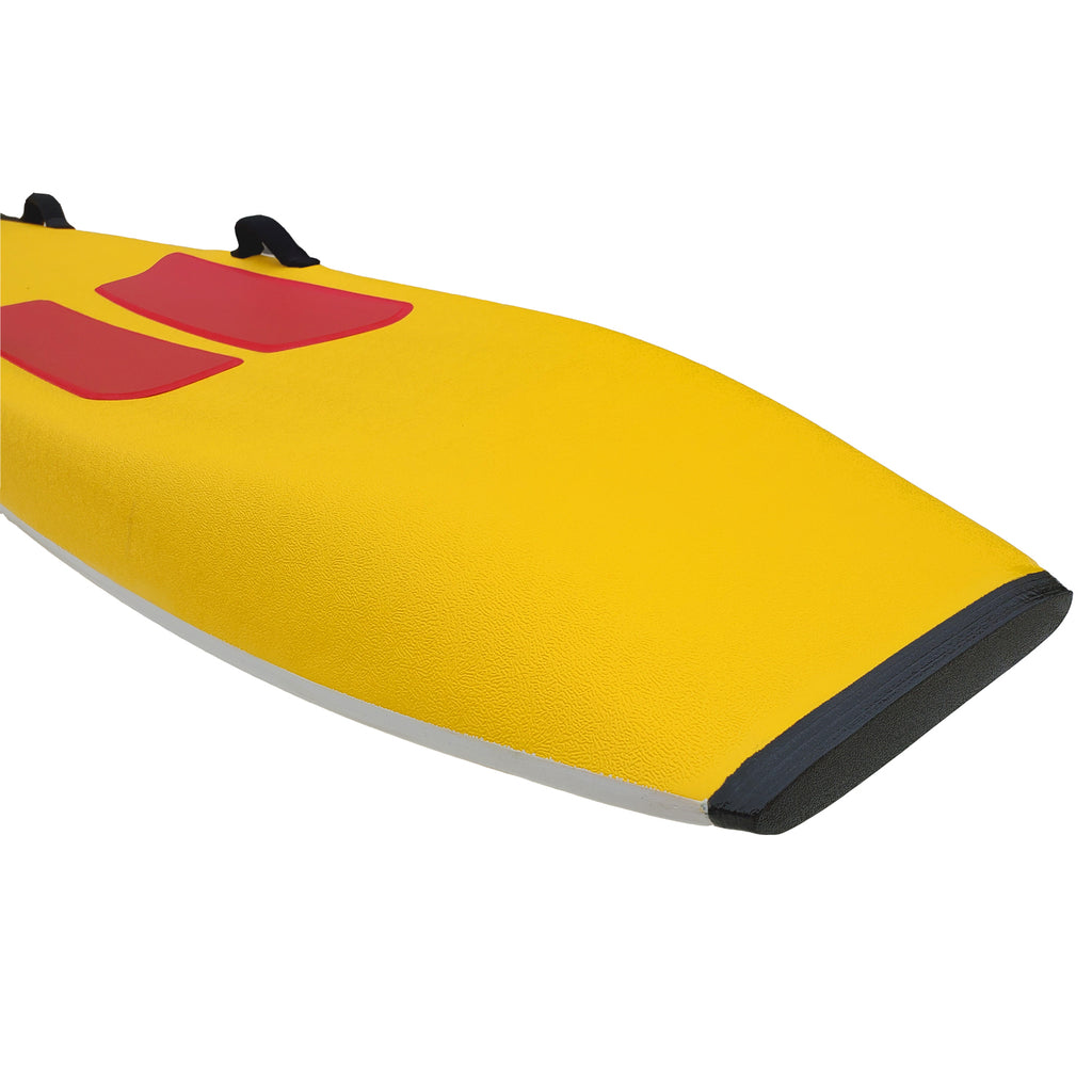 Tribe 8'10" Soft Top Lifeguard Race Board - Yellow