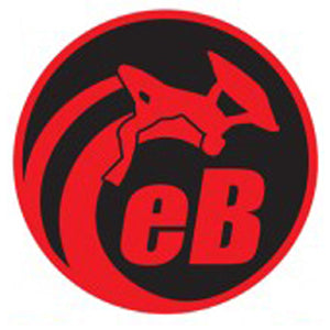 eBodyboarding.com 3" Eclipse Sticker - Red