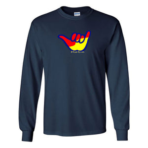 Jr. Guards Shaka Long Sleeve T-Shirt Cotton/Polyester