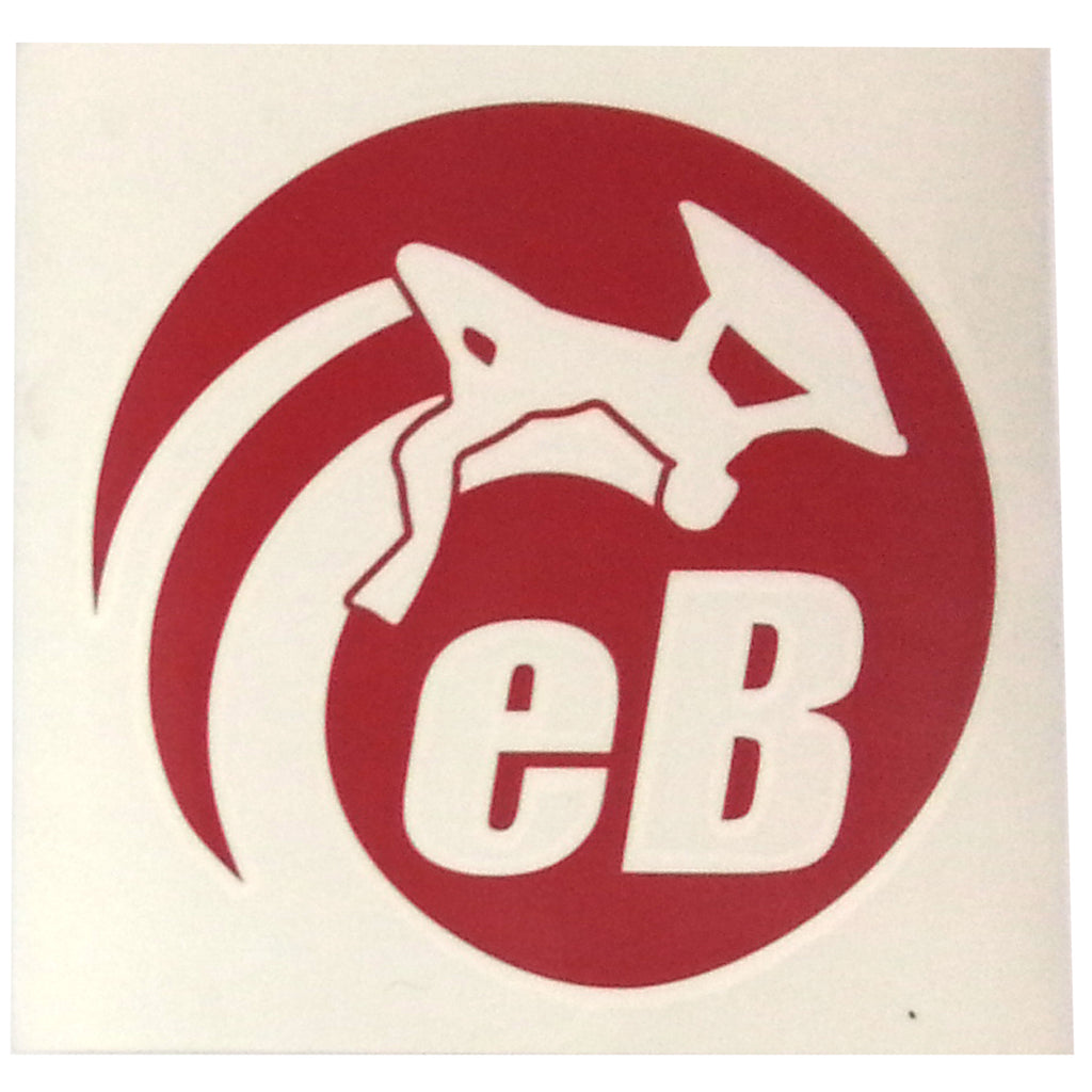 eBodyboarding.com 6" Sticker - RD