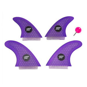 Catch Surf Ultra Hi-Perf Honyecomb Quad Surfboard Fin Set