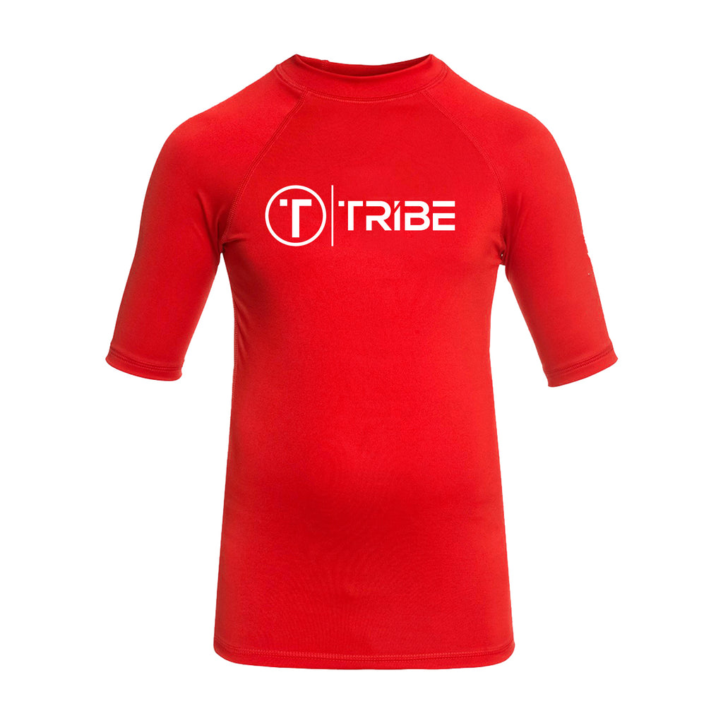 Tribe Bar Logo Short Sleeve Rashguard