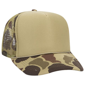 Trucker Hat Mesh Back Snap Back Polyester/Nylon