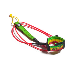 Catch Surf Beater 8Ft Leash - Rasta