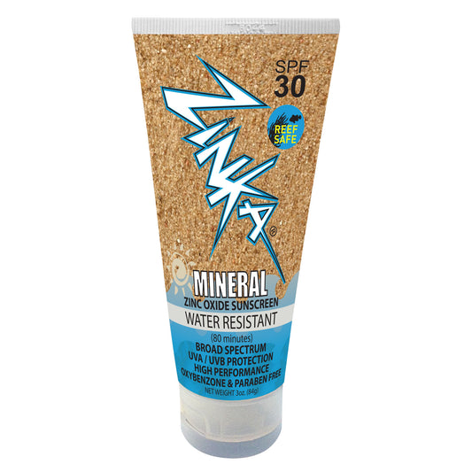 Zinka Reef Safe Sunscreen Mineral SPF 30 Zinc Oxide Lotion