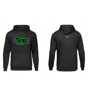 Tribe Pulse Hooded Sweatshirt-Black