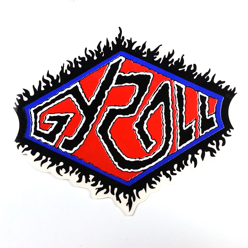Mike Stewart Gyroll Die Cut Sticker