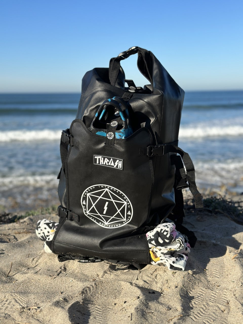 Fishing Backpack Earth Pak Waterproof Dry Bag Roll Top